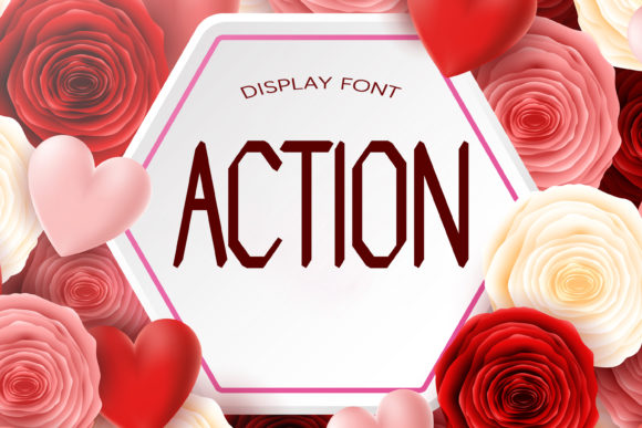 Action Font Review: Futuristic Display Type for Campaigns