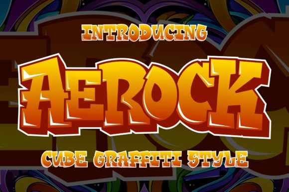 Aerock: A Bold Urban Display Font for Creative Projects
