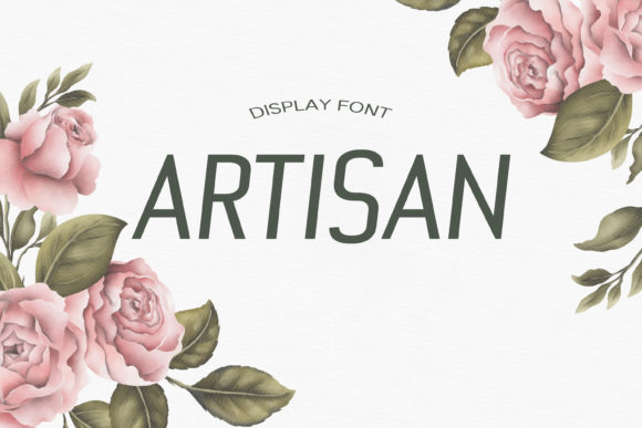 Artisan Font: Striking Display Typography for Editorial Design