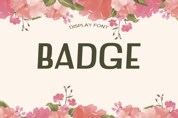Badge Font: Bold Branding for Small Business