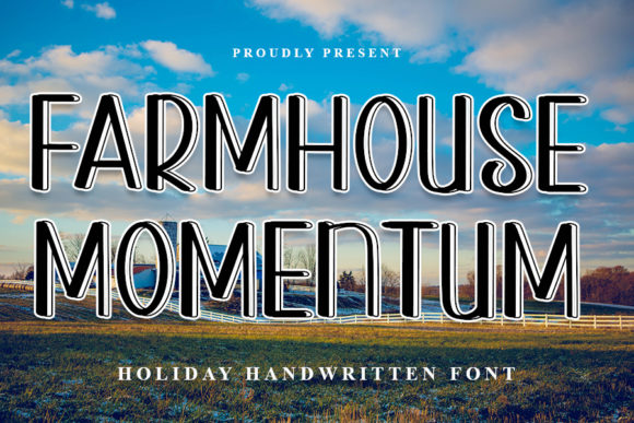Boost Your Brand with Farmhouse Momentum Font