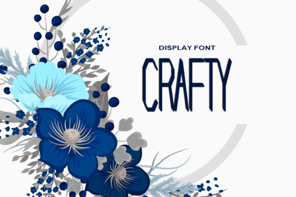 Crafty Font: Geometric Branding for Small Business
