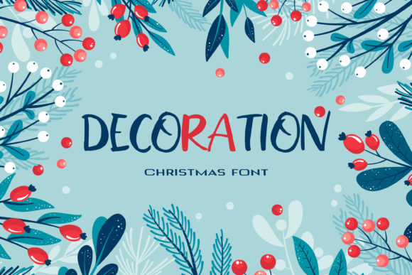 Decoration: A Versatile Display Font for Every Project