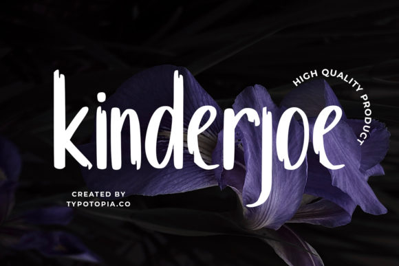 Discover Kinderjoe: A Fun and Modern Display Font