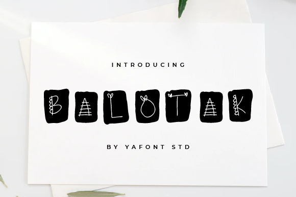 Discover the Elegance of Balotak for Your Next Editorial Project