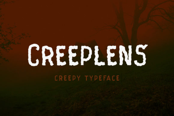Discover the Spooky Charm of Creeplens Font