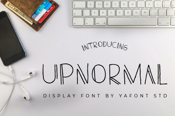 Enhance Your Brand with Upnormal Display Font