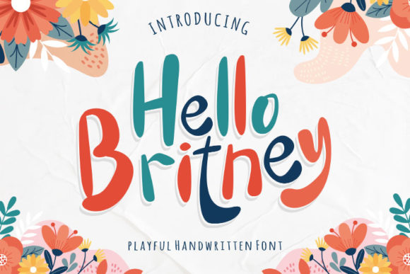 Enhance Your Web Design with Hello Britney Font