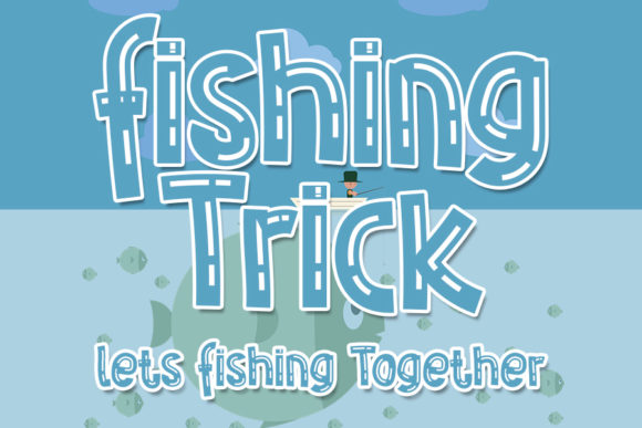 Fishing Trick: A Joyful Display Font for Creative Branding