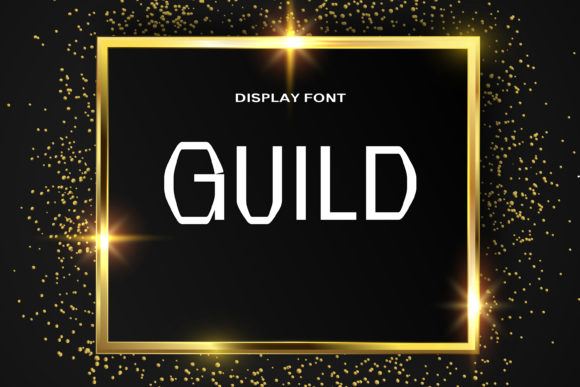 Guild Font: Bold Geometric Branding for Small Business