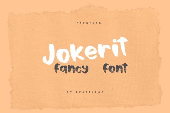 Jokerit Font: A Cute Display Typeface for Kids’ Web Design