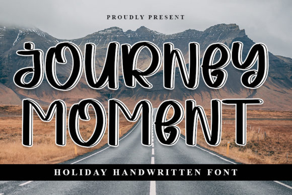 Journey Moment: A Fun and Friendly Display Font for Brands