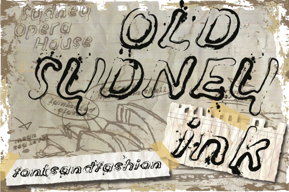Old Sydney Ink Font Review for Dark Branding