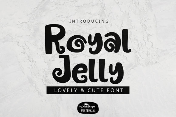 Royal Jelly Font: Whimsical Display Typography for Web Design