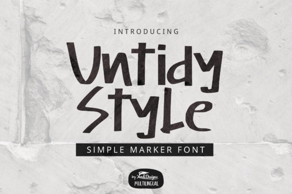 Untidy Style Font Review for Makers
