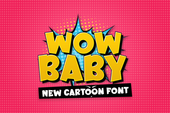 Wow Baby: A Versatile Display Font for Creative Campaigns